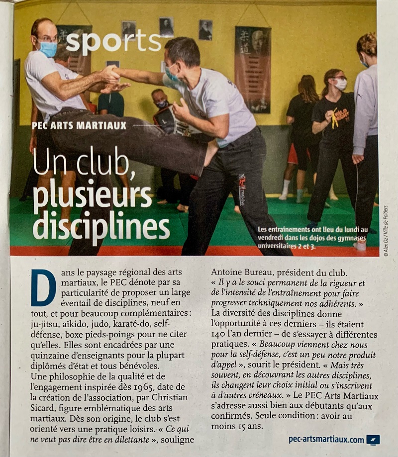 20201116 Article Journal Poitiers pratique loisir